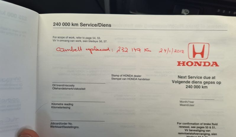 Honda CR-V 2.0 Auto