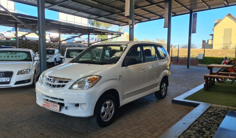 Toyota Avanza 1.3 SX 7 Seater